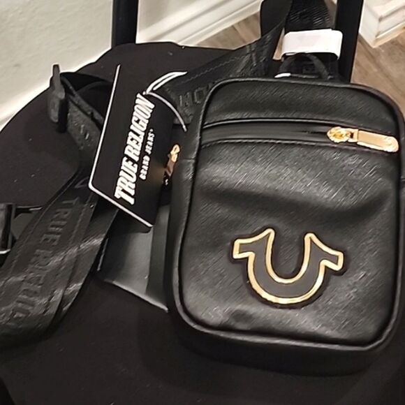 True Religion Tario Harness Messenger Bag - Picture 6 of 7